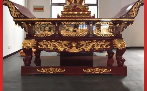 温州禅相工艺品有限公司研发新型牌位架，助力寺庙文化传承